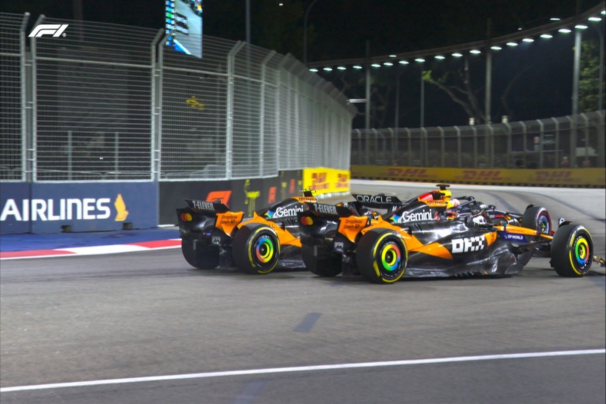 McLaren - Oscar Piastrit a Norrisszal történt incidensről kérdezték